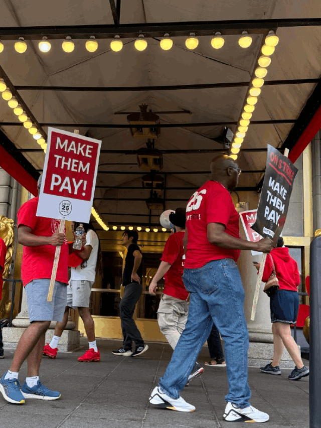 Approximately 10,000 Hotel Employees Strike Over Labor Day Weekend